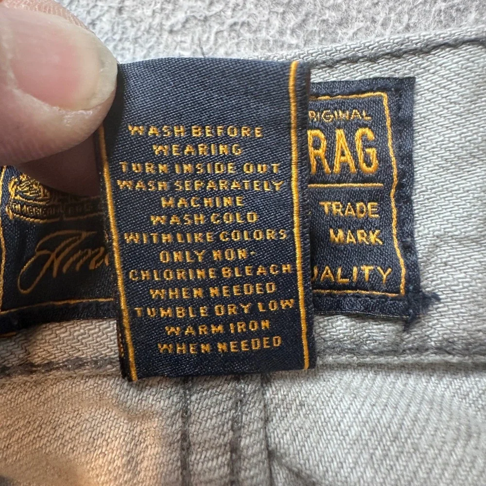 American Rag Jeans Mens 36x32 (38x31) Gray Straight Leg Cotton Denim Pants‎